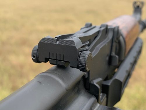 AK Adjustable Rear Notch Sight
