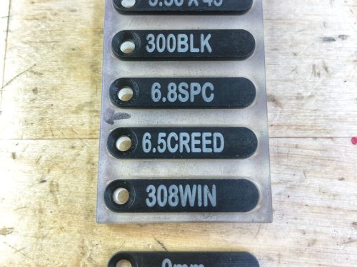 Caliber-Marked Non-Rotate Trigger/Hammer Pin Kits