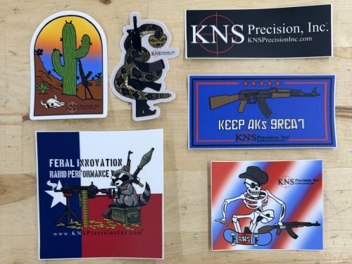KNS Precision inc. Slap Pack - Assorted Sticker Pack